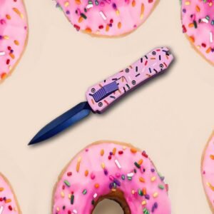 MINI Switchblade Flick Knife Dessert Warrior OTF-kniv