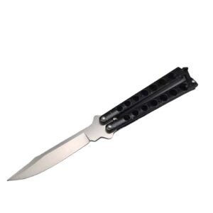 Högkvalitativ Helix Butterfly Balisong-kniv GRÖN
