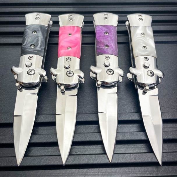 Mini-Stiletto-Switch-Blade-Automatic-Knife-1.jpg Mini Stiletto Switch Blade Automatisk Kniv