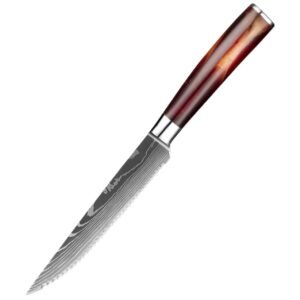Tandad kniv i rostfritt stål 73