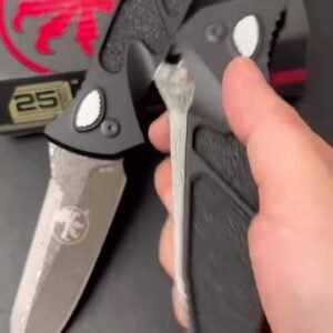 Micro-tech Navy SEAL Units sidöppnande med Great Skill automatkniv