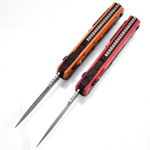 Nylon-handled Snake God OTF-kniv