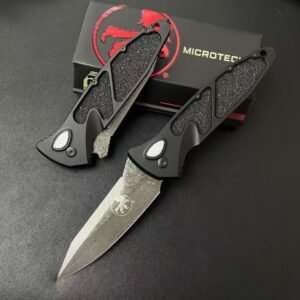 Micro-tech Navy SEAL Units sidöppnande med Great Skill automatkniv