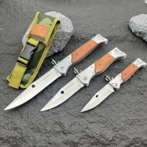 AK47 sidöppnande: stor, Medium, liten; automatkniv