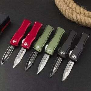 Microtech Hera Goddess klomärkning OTF-kniv