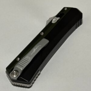 zinkhandtag Microtech Snake God OTF-kniv