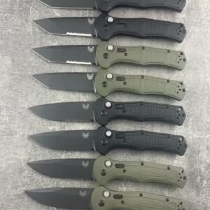 stor Butterfly 9070 sidöppnande stonewash automatkniv