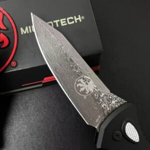 Micro-tech Navy SEAL Units sidöppnande med Great Skill automatkniv