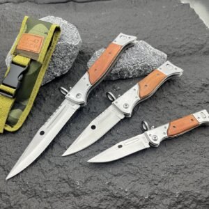 AK47 sidöppnande: stor, Medium, liten; automatkniv