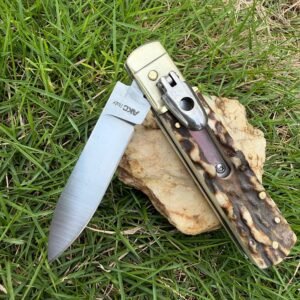 AKC Classic runt handtag sidöppnande automatkniv
