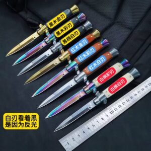 AKC 9-tum sidöppnande automatkniv
