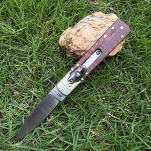 AKC Classic runt handtag sidöppnande automatkniv