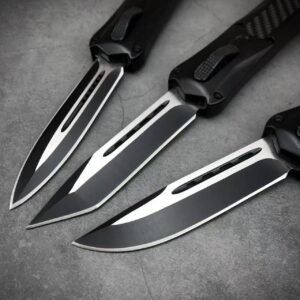 zinkhandtag Butterfly 3300 kolfiber OTF-kniv