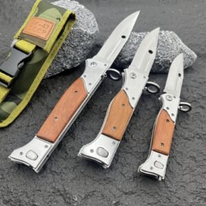 AK47 sidöppnande: stor, Medium, liten; automatkniv