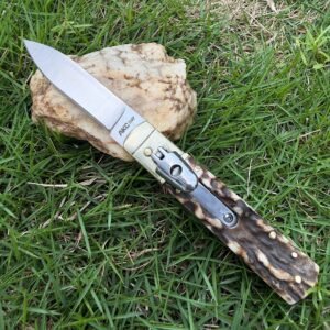 AKC Classic runt handtag sidöppnande automatkniv