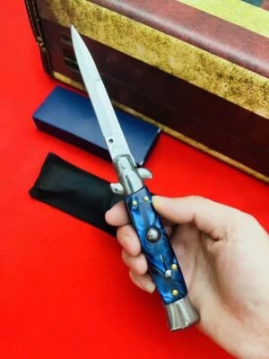 AKC 9-tum sidöppnande automatkniv