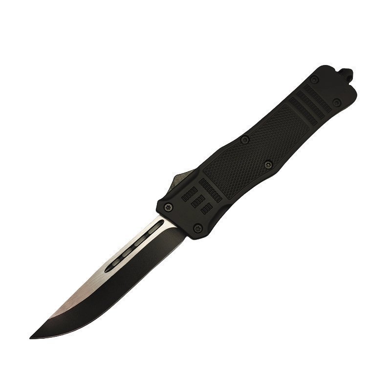20240812161453.jpg 4 tums OTF Delta Knife – Black Straight Edge