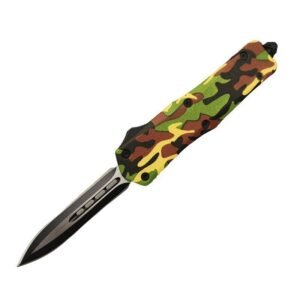 5.5 INCH Militär Switchblade Knife-Camo