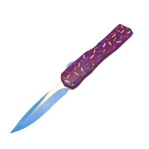 Ny lila Donut Switchblade OTF Knife