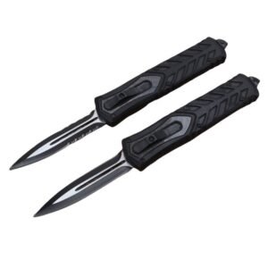 F132 Taktisk OTF Switchblade – Dual Blade Design
