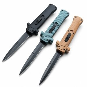 9 tum italiensk stilett OTF automatkniv