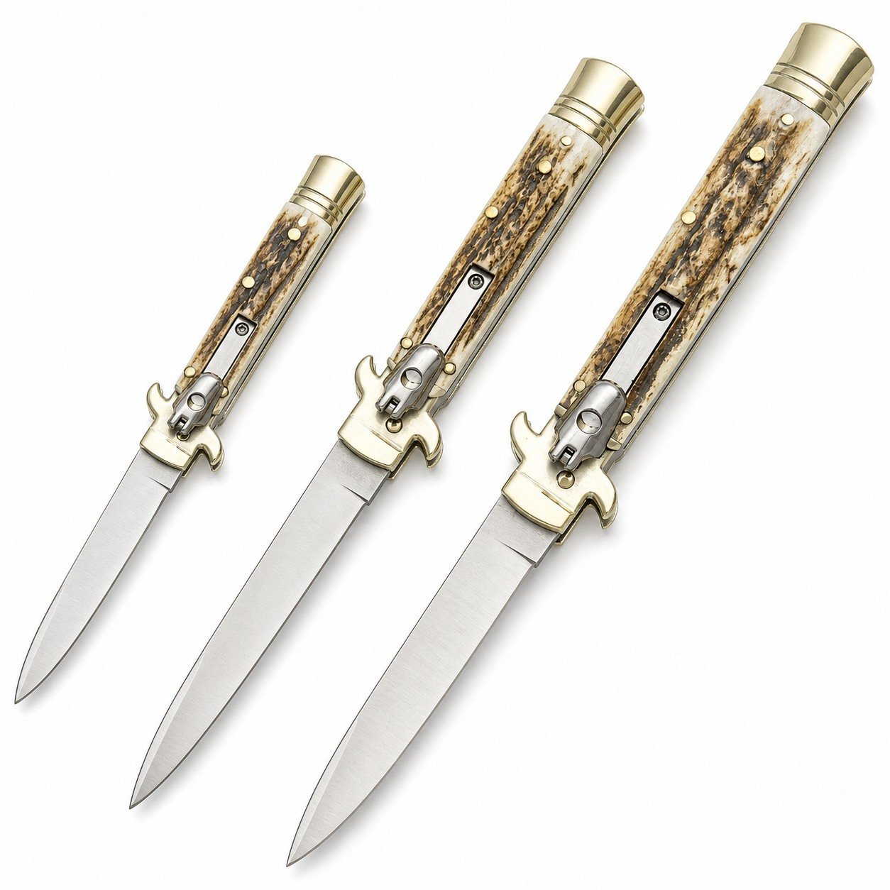 46397-main-white-clean.jpg Mässingsparerstång hjorthorn sidöppnande automatkniv