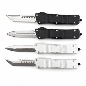 stor drake generation 2 OTF-kniv med dolk och klo logotyper