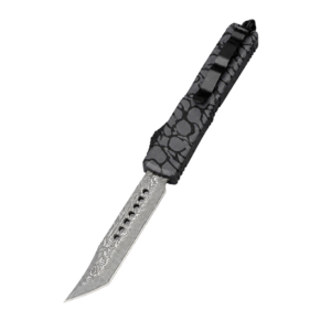 Co-branded Blackwater damaskus OTF-kniv