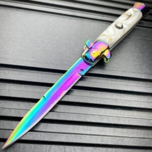 8,75 tum italiensk automatisk stilettkniv