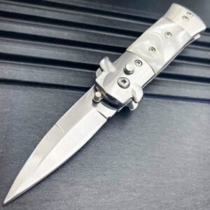 Mini italiensk automatisk stilettkniv